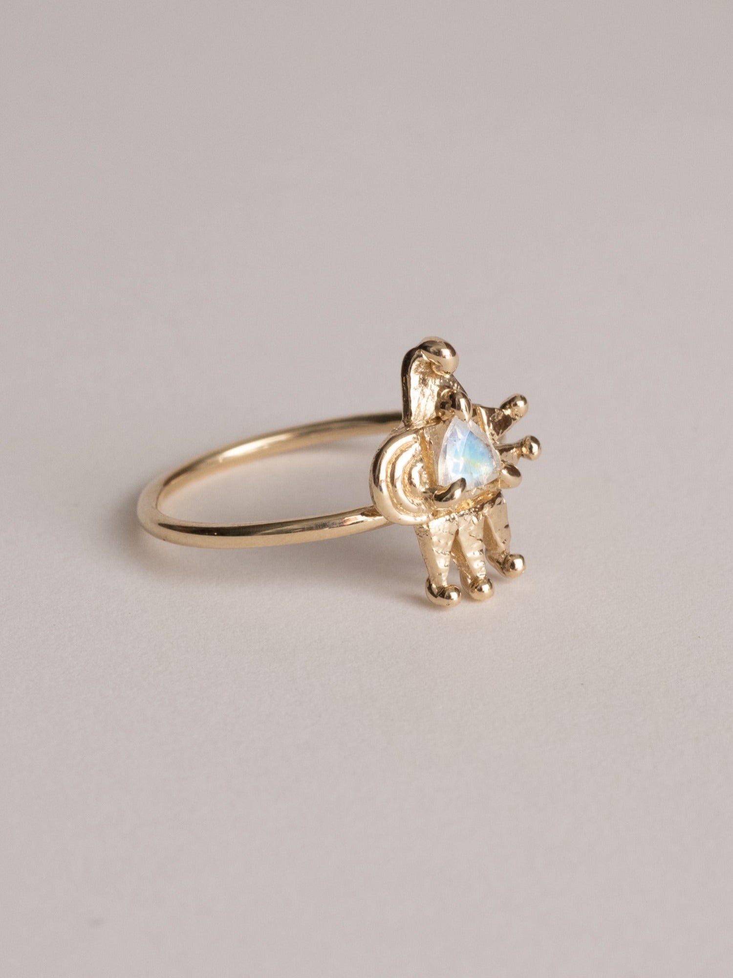 The Moonbeam Circus Creature Ring (OOAK)