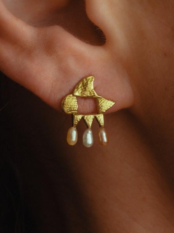 The Tri Ballet Studs (pair)