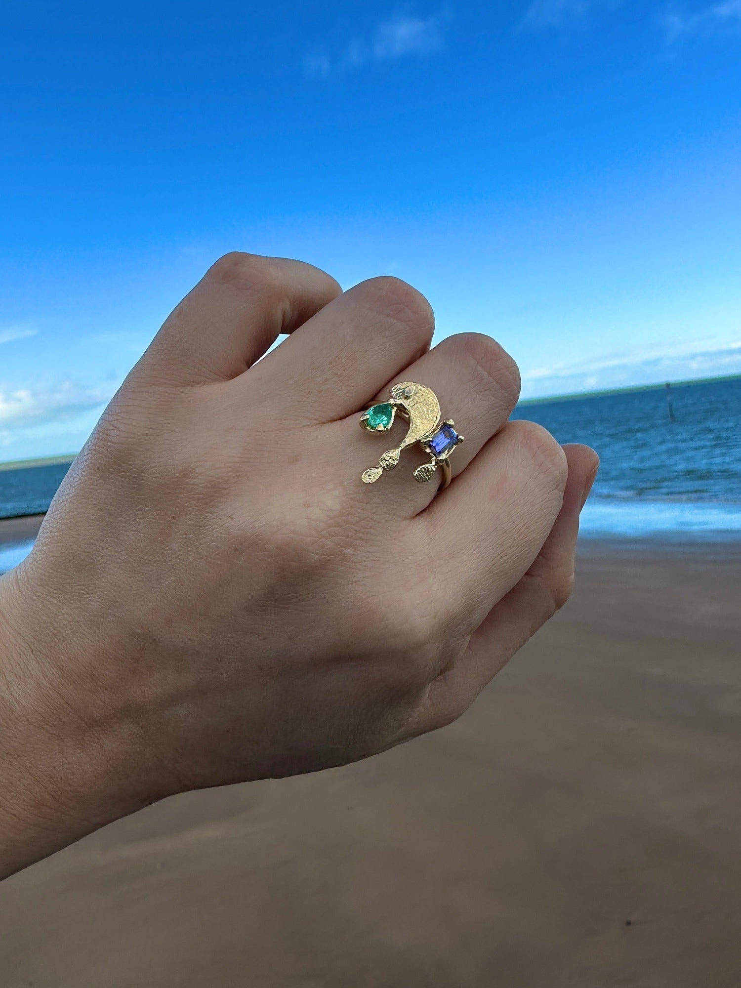 The Tears Of A Clown Ring (OOAK)