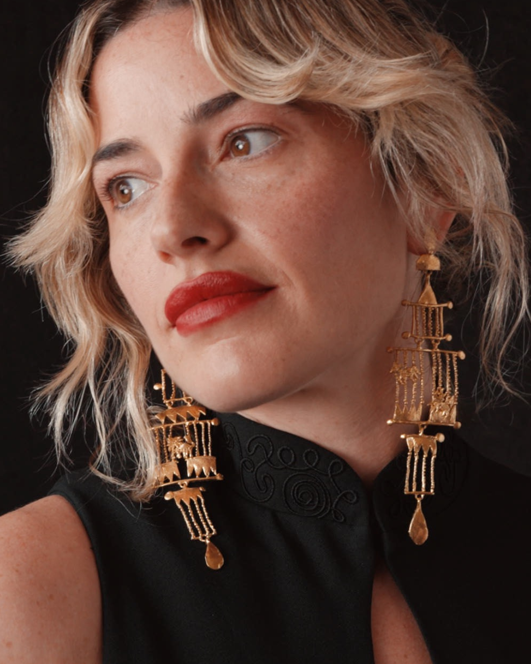 The Temple Of Abandon Earrings - Limited Edition of 20