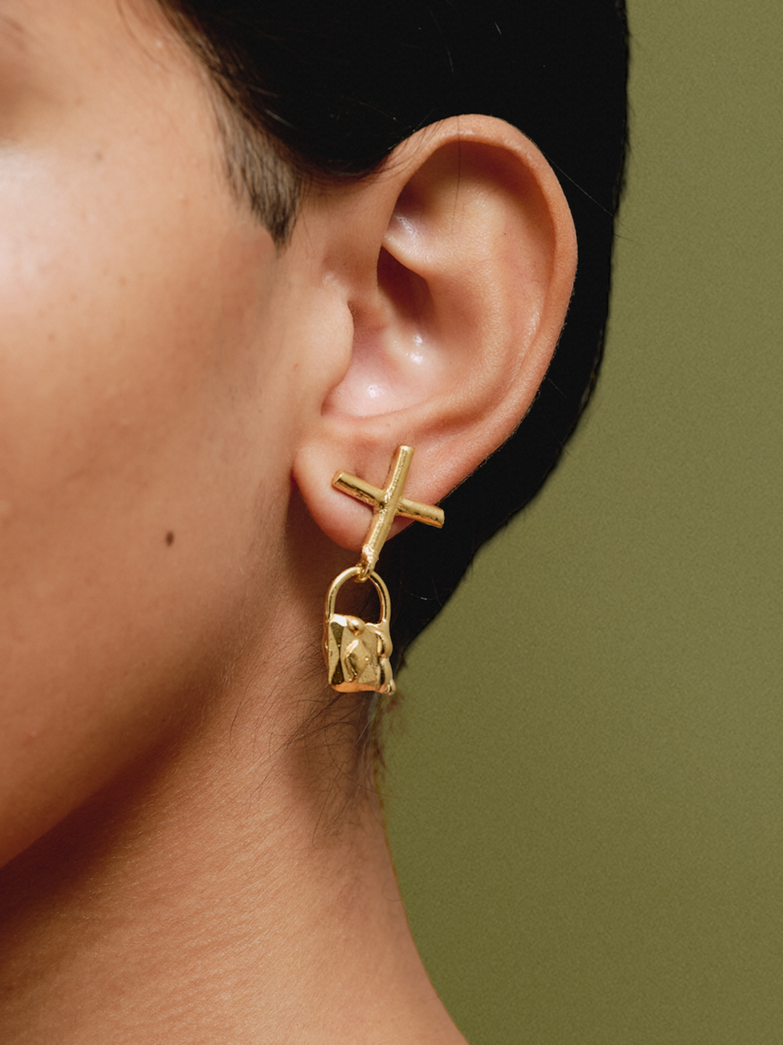 The Mini Unlocket Earrings