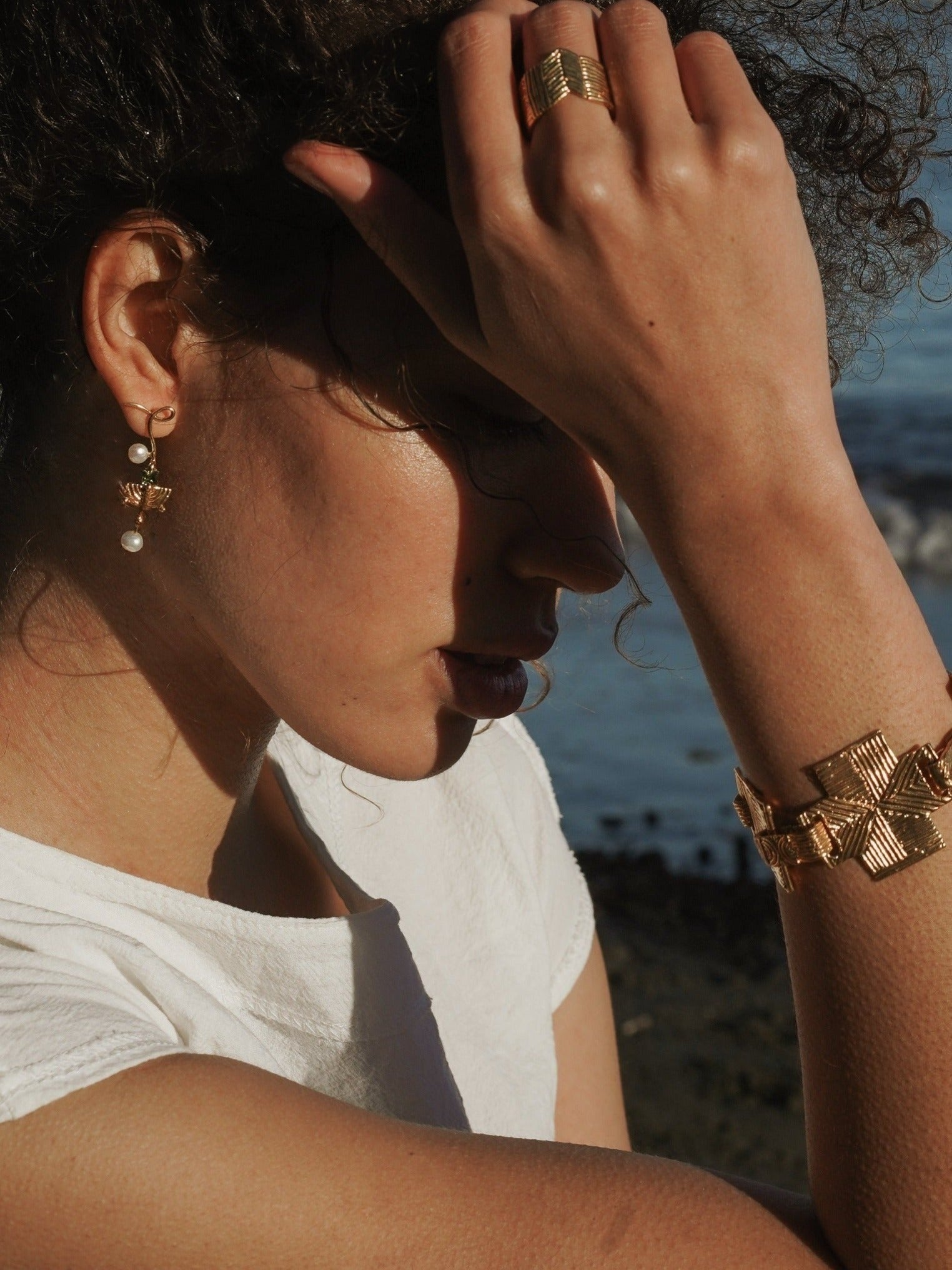 The Cleo Vine Earrings