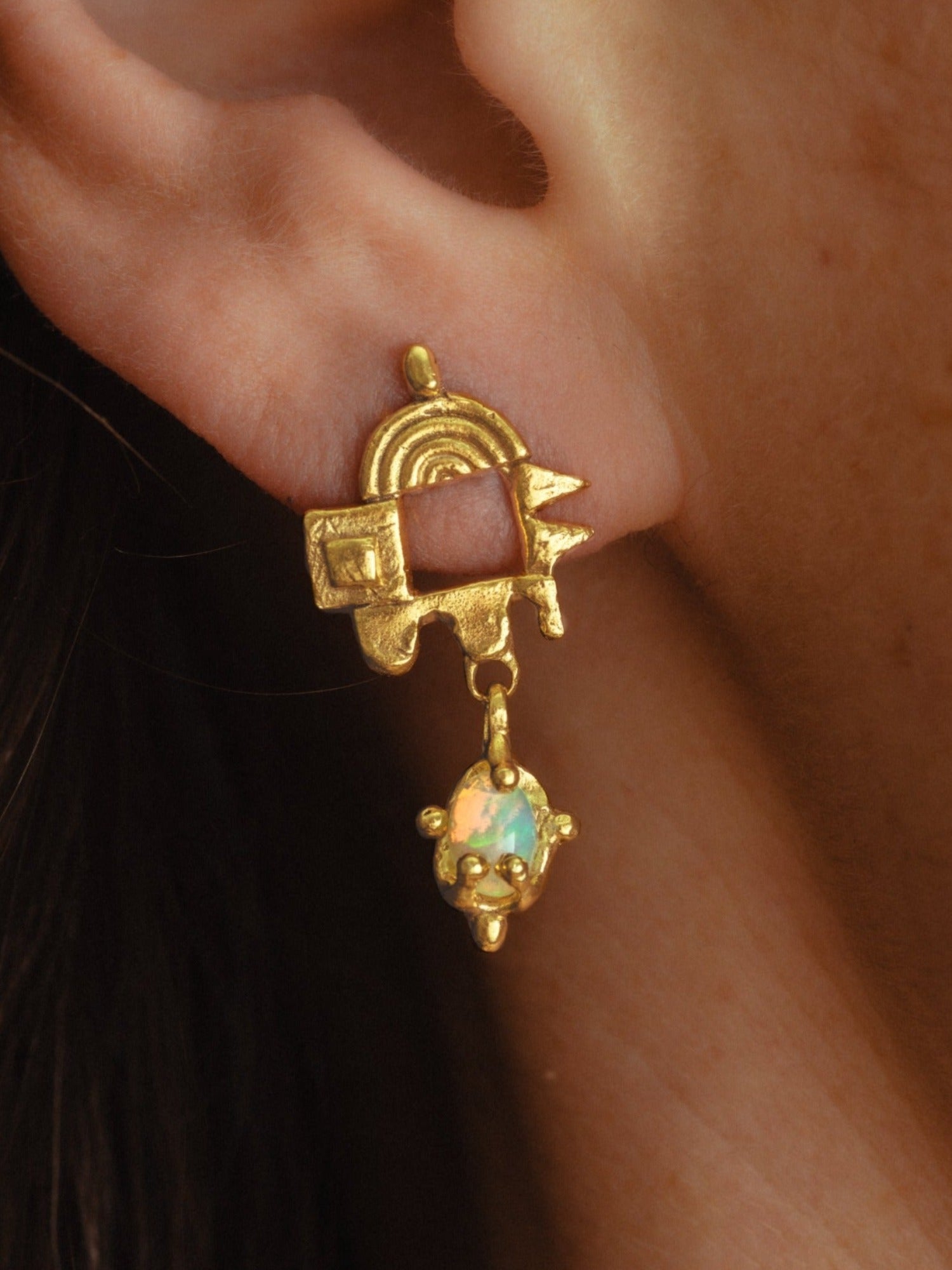 The Elephants Trick Earrings (pair)