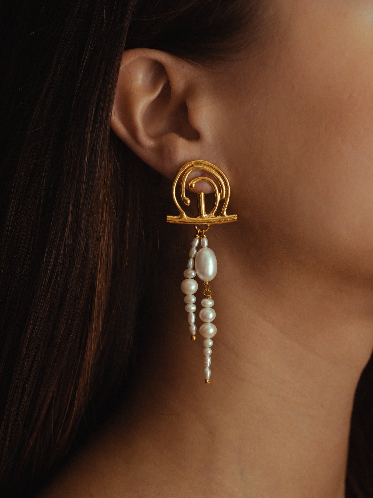 The Shell Diver Earrings