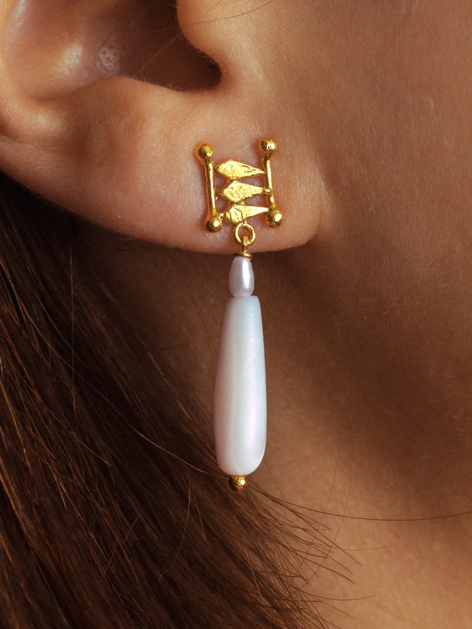 The Taeuber-Arp Earrings (pair)