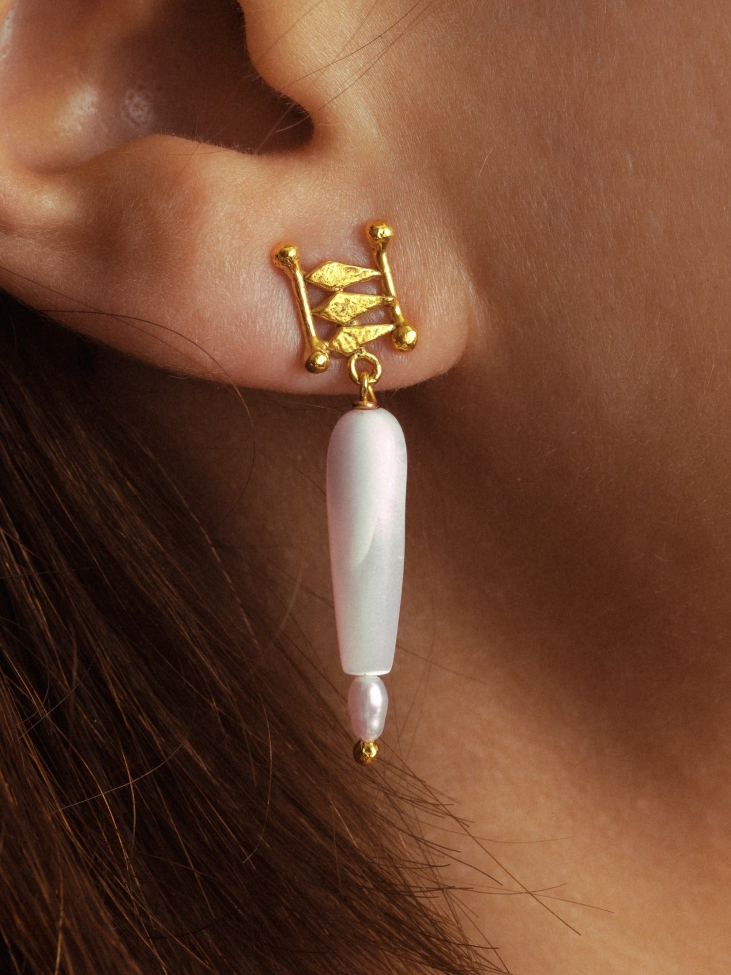 The Taeuber-Arp Earrings (pair)