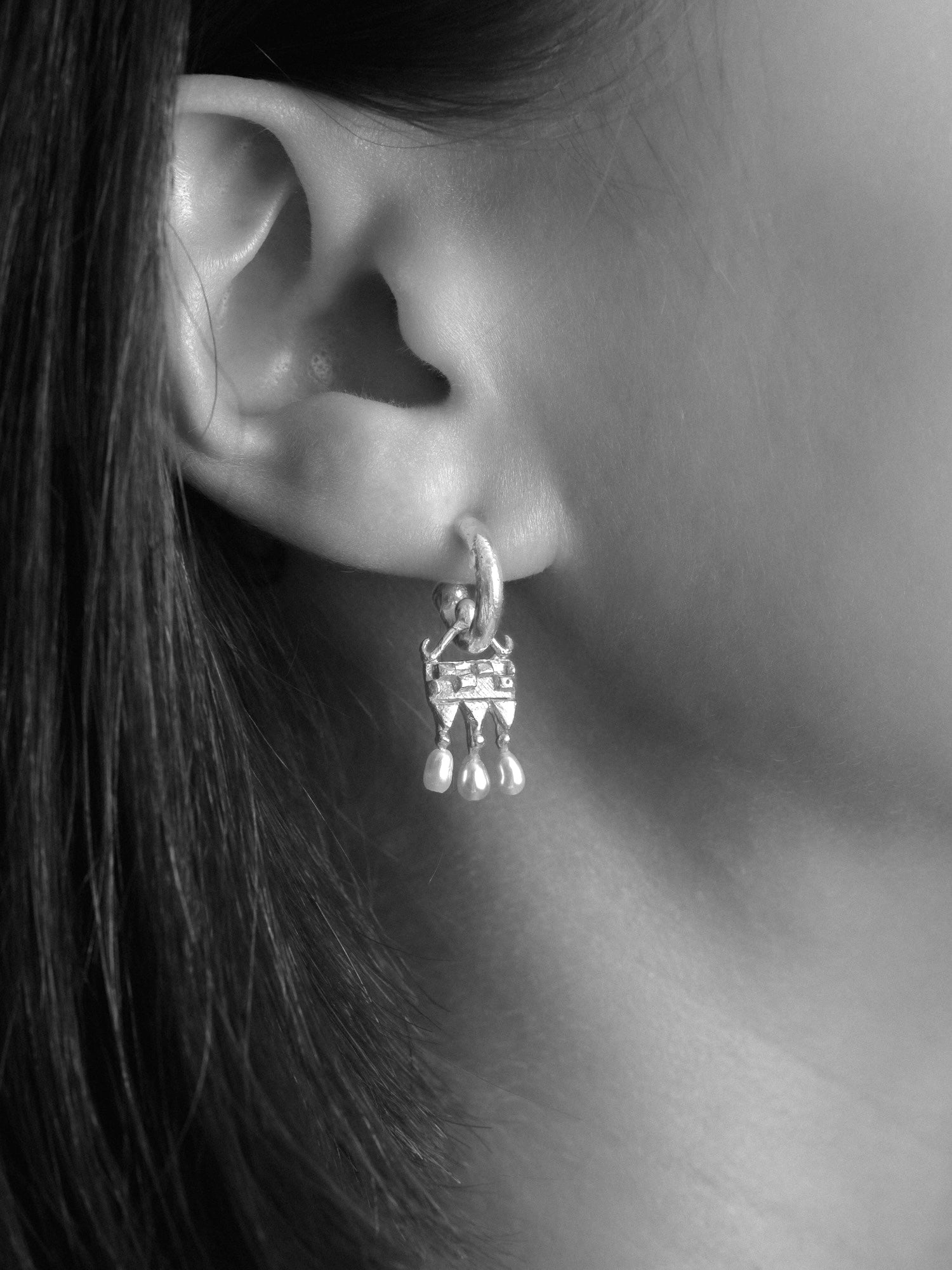 The Big Top Hoops - Silver