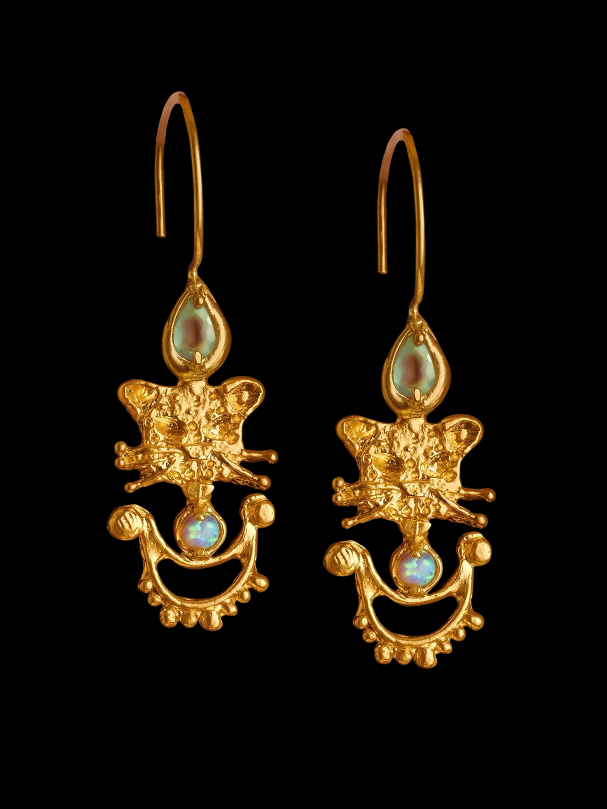 The Leopard's Whiskers Earrings