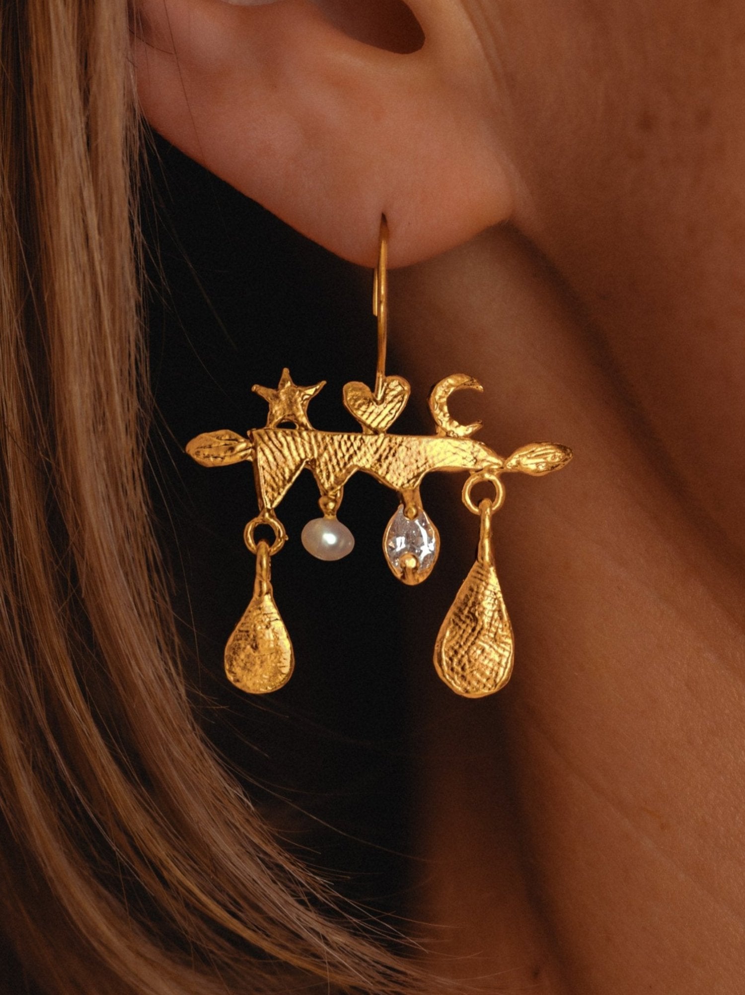 The Lion's Tale Earrings