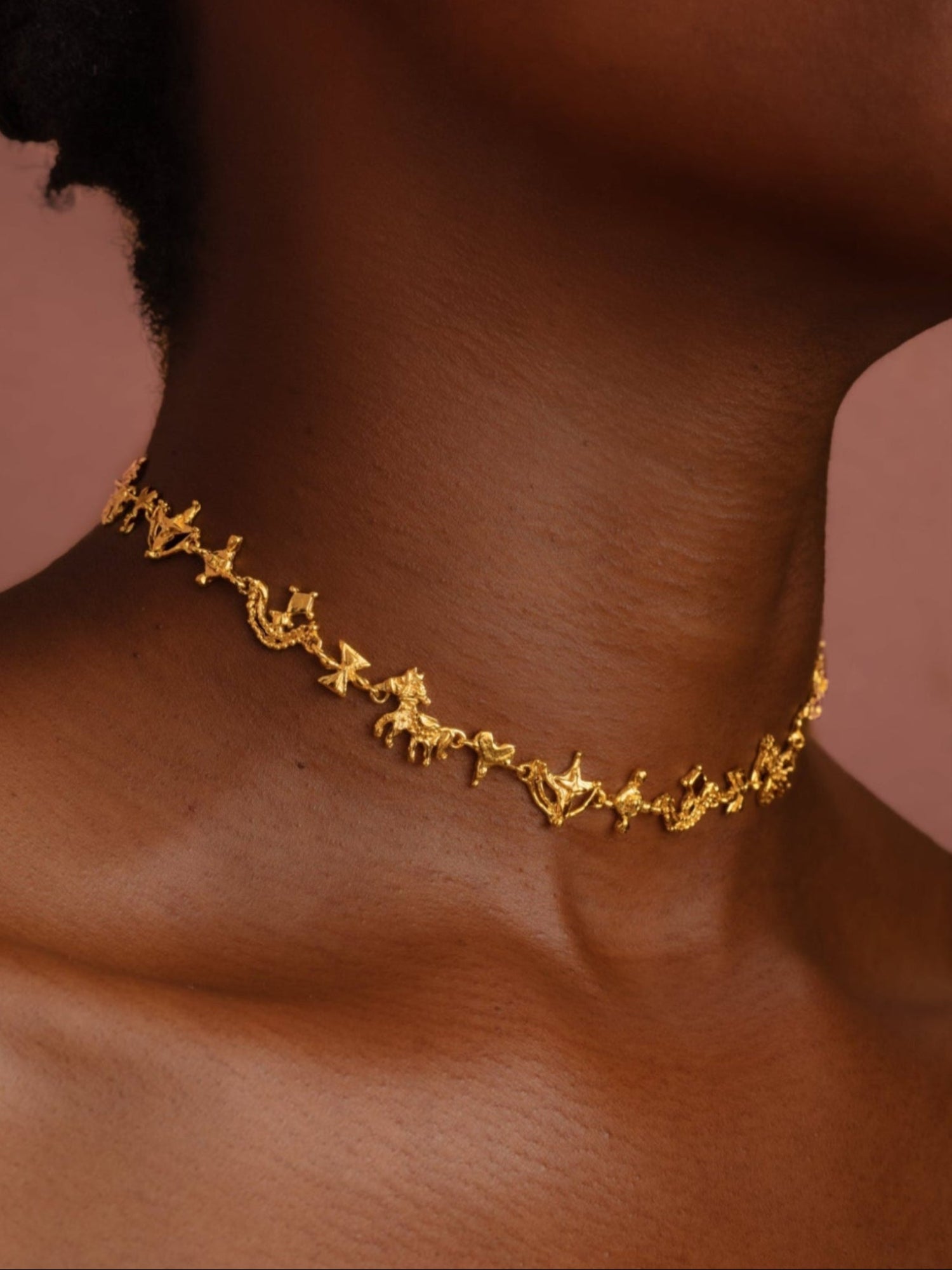 The Love In Triangles Choker