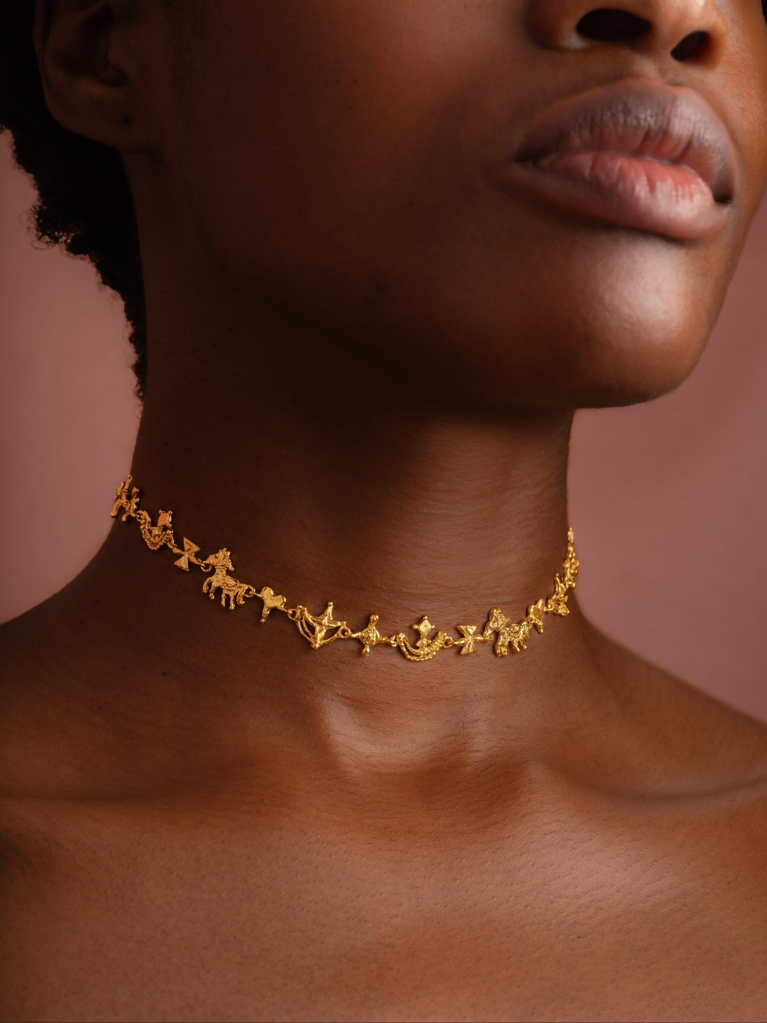 The Love In Triangles Choker